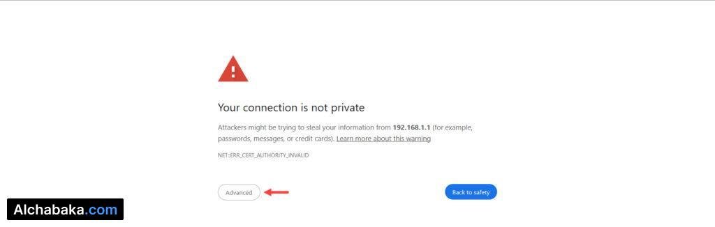 الدخول إلى إعدادات المتصفح المتقدمة
