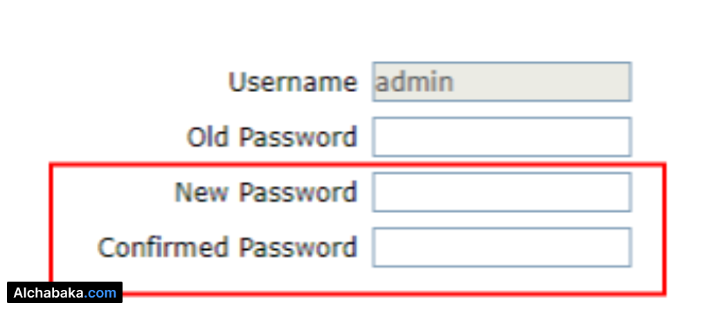تغيير كلمة سر دخول صفحة إعدادات الراوتر 