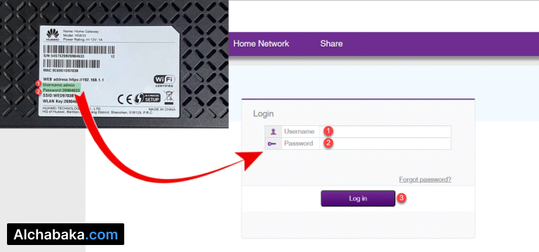 ١٩٢.١٦٨.١.١ | تسجيل الدخول للراوتر وتغيير كلمة السر